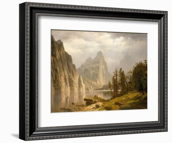 Merced River, Yosemite Valley, 1866-Albert Bierstadt-Framed Giclee Print