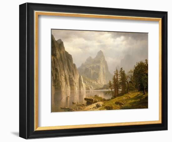 Merced River, Yosemite Valley, 1866-Albert Bierstadt-Framed Giclee Print