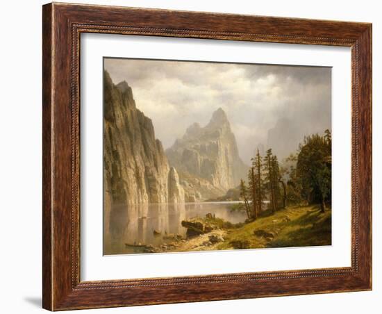 Merced River, Yosemite Valley, 1866-Albert Bierstadt-Framed Giclee Print