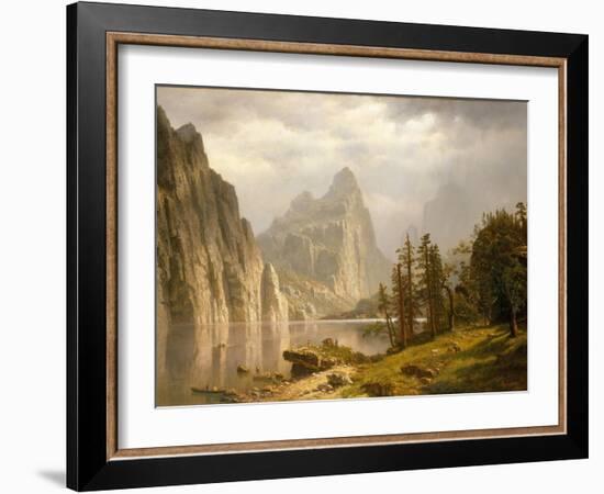 Merced River, Yosemite Valley, 1866-Albert Bierstadt-Framed Giclee Print