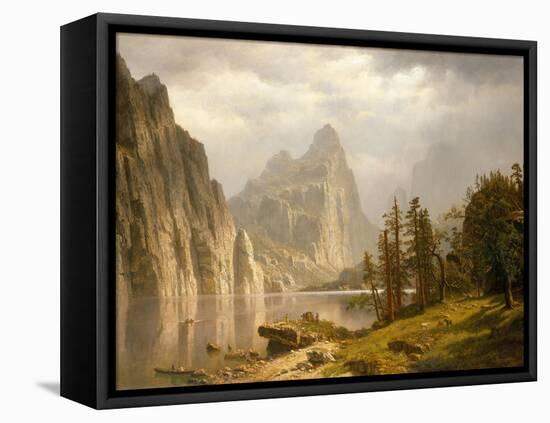 Merced River, Yosemite Valley, 1866-Albert Bierstadt-Framed Premier Image Canvas