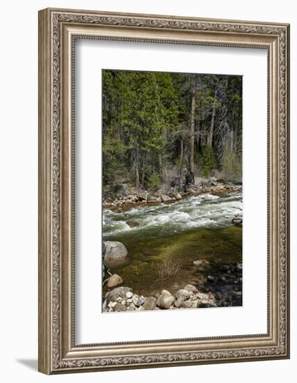 Merced River, Yosemite Valley, Yosemite National Park, California, USA-David Wall-Framed Photographic Print