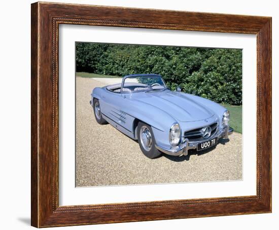 Mercedes 300SL Roadster, C1960-null-Framed Photographic Print