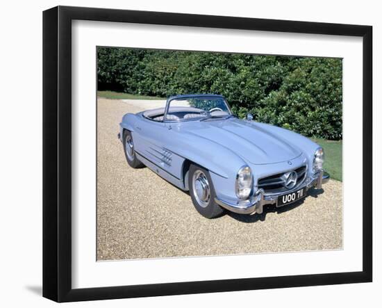 Mercedes 300SL Roadster, C1960-null-Framed Photographic Print