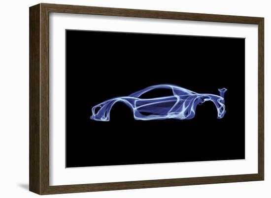 Mercedes-Benz 300sl-Octavian Mielu-Framed Art Print