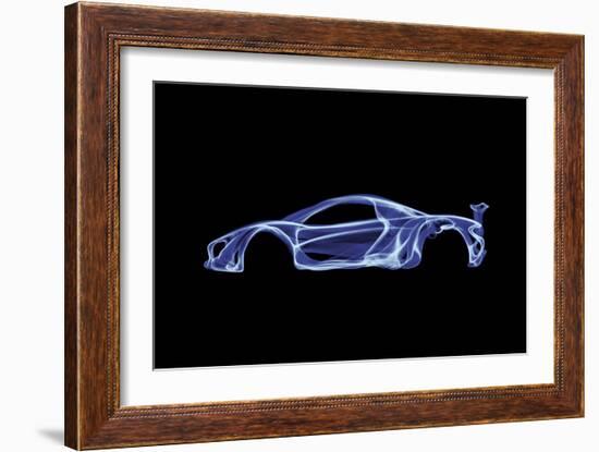 Mercedes-Benz 300sl-Octavian Mielu-Framed Art Print