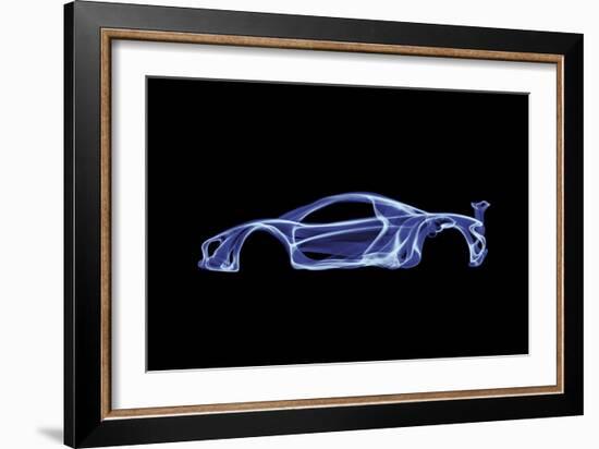 Mercedes-Benz 300sl-Octavian Mielu-Framed Art Print