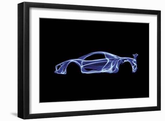 Mercedes-Benz 300sl-Octavian Mielu-Framed Art Print