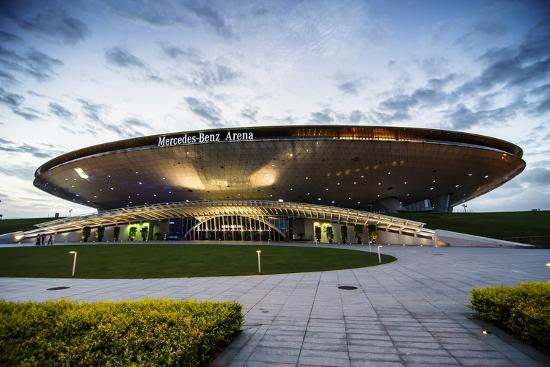 Mercedes Benz Arena In Shanghai Pudong Shanghai China Asia