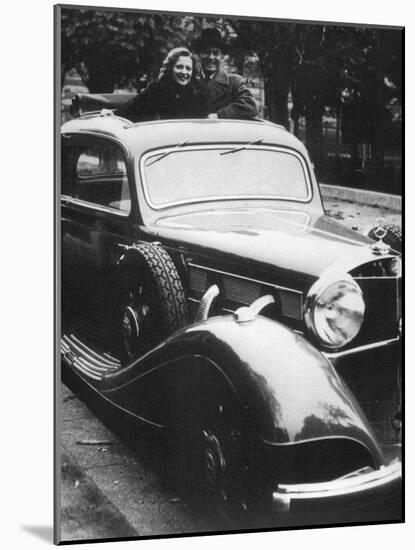 Mercedes-Benz Car, C1930S-null-Mounted Giclee Print