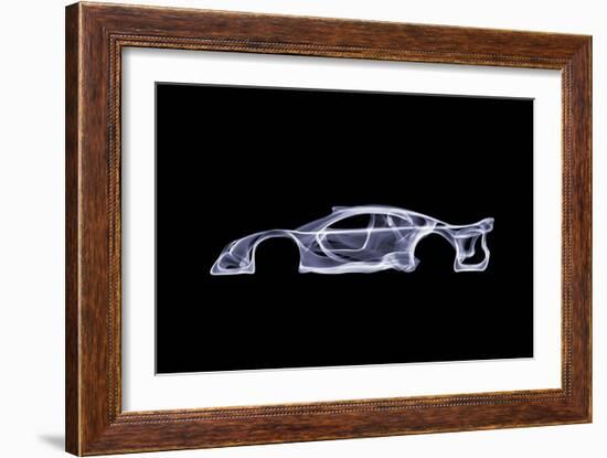 Mercedes-Benz CLK GTR-Octavian Mielu-Framed Art Print