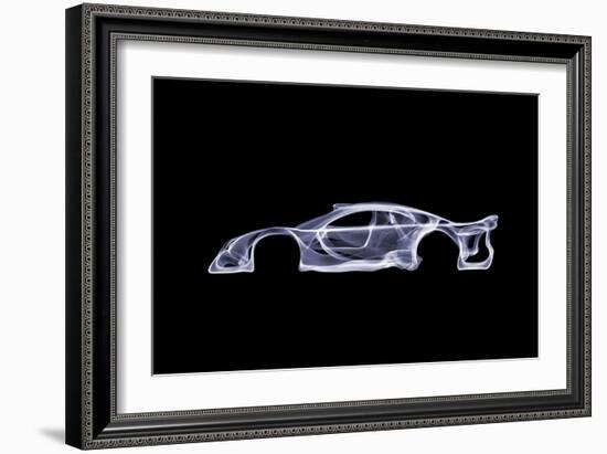 Mercedes-Benz CLK GTR-Octavian Mielu-Framed Art Print