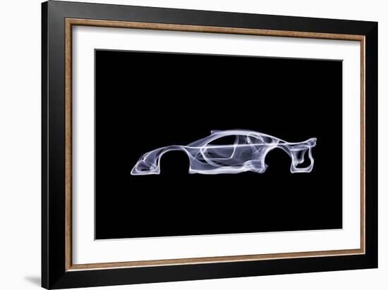Mercedes-Benz CLK GTR-O.M.-Framed Giclee Print