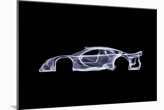 Mercedes-Benz CLK GTR-O.M.-Mounted Giclee Print