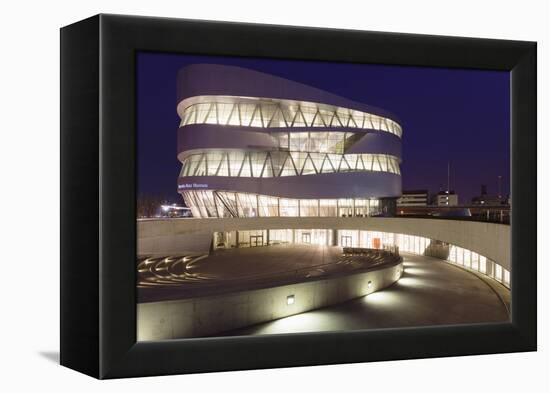 Mercedes Benz Museum, Stuttgart, Baden Wurttemberg, Germany, Europe-Markus Lange-Framed Premier Image Canvas