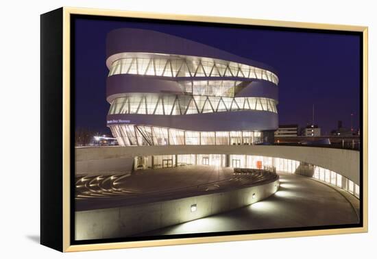 Mercedes Benz Museum, Stuttgart, Baden Wurttemberg, Germany, Europe-Markus Lange-Framed Premier Image Canvas