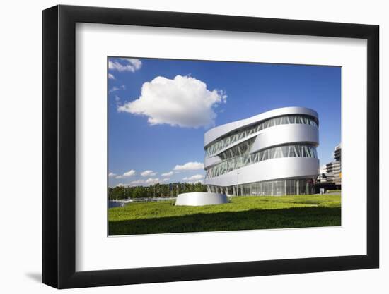 Mercedes Benz Museum, Stuttgart, Baden Wurttemberg, Germany, Europe-Markus Lange-Framed Photographic Print