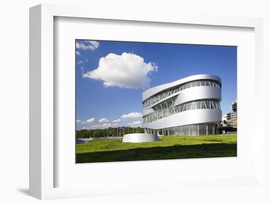 Mercedes Benz Museum, Stuttgart, Baden Wurttemberg, Germany, Europe-Markus Lange-Framed Photographic Print