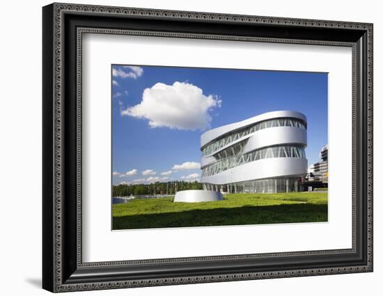 Mercedes Benz Museum, Stuttgart, Baden Wurttemberg, Germany, Europe-Markus Lange-Framed Photographic Print