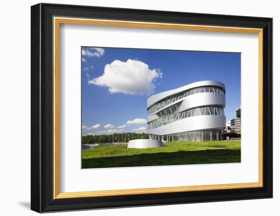 Mercedes Benz Museum, Stuttgart, Baden Wurttemberg, Germany, Europe-Markus Lange-Framed Photographic Print