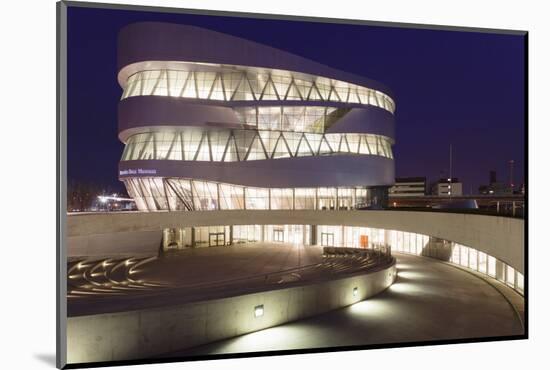 Mercedes Benz Museum, Stuttgart, Baden Wurttemberg, Germany, Europe-Markus Lange-Mounted Photographic Print