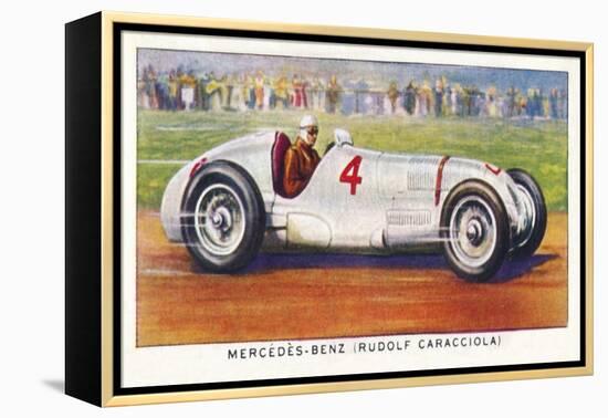 'Mercedes-Benz (Rudolf Caracciola)', 1938-Unknown-Framed Premier Image Canvas