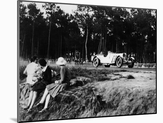 Mercedes-Benz Ss in Action at the Le Mans 24 Hours, France, 1930-null-Mounted Photo