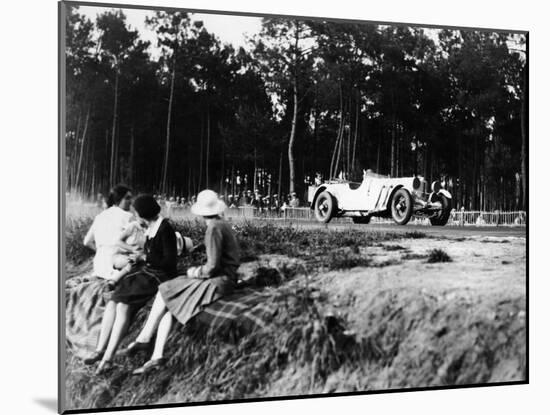 Mercedes-Benz Ss in Action at the Le Mans 24 Hours, France, 1930-null-Mounted Photographic Print