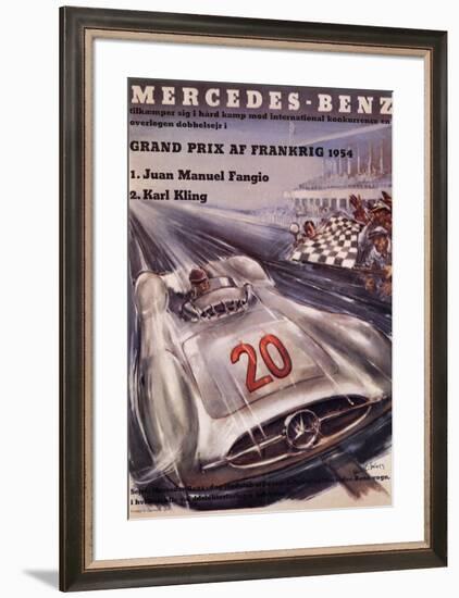 Mercedes Benz-H^ Liskars-Framed Art Print