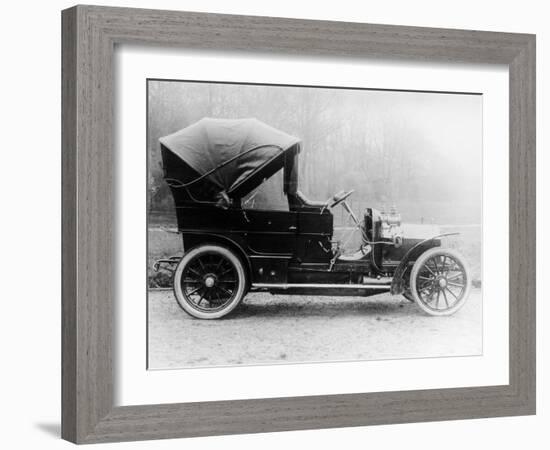 Mercedes Car, (C1900s)-null-Framed Photographic Print