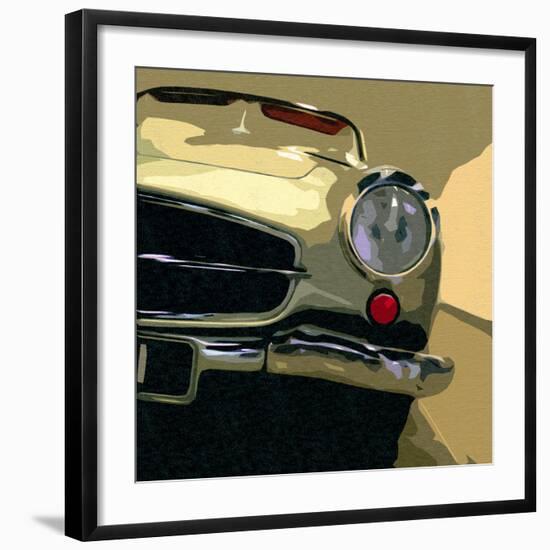 Mercedes Classic-Malcolm Sanders-Framed Art Print