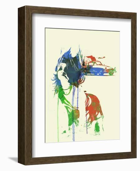 Mercedes Girl-NaxArt-Framed Art Print