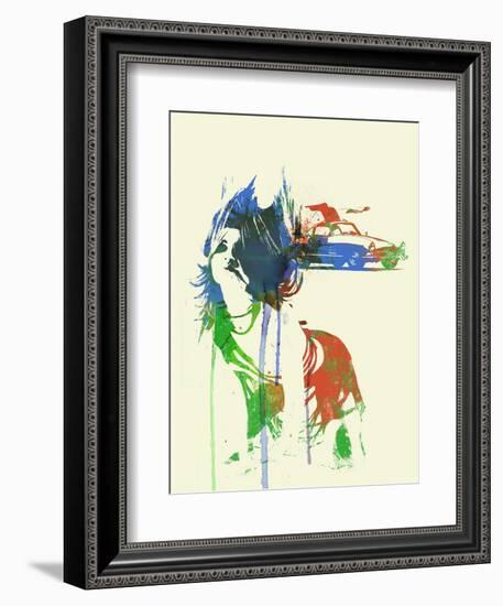 Mercedes Girl-NaxArt-Framed Art Print