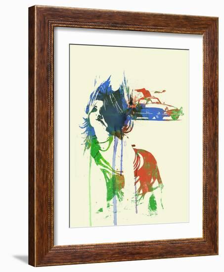 Mercedes Girl-NaxArt-Framed Premium Giclee Print