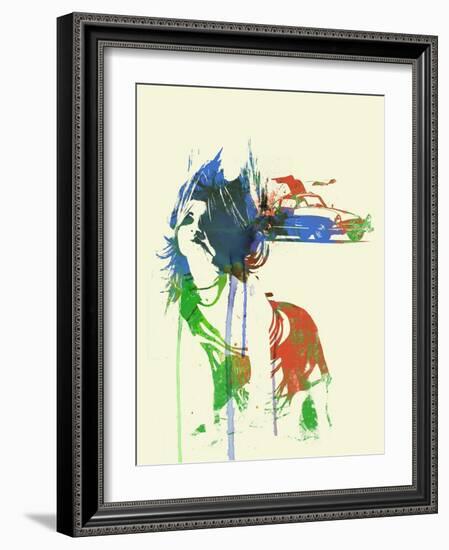 Mercedes Girl-NaxArt-Framed Premium Giclee Print