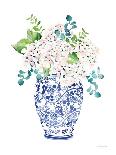 Chinoiserie Hydrangea II Blush-Mercedes Lopez Charro-Art Print