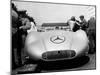 Mercedes Streamliner Car at Avus Motor Racing Circuit, Berlin, Germany, C1937-null-Mounted Photographic Print