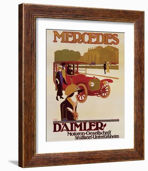 Mercedes-null-Framed Art Print