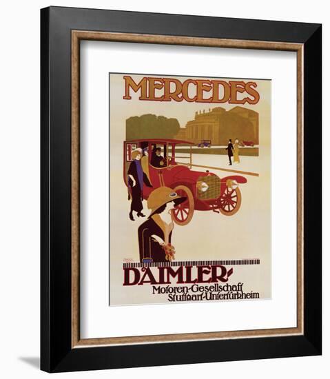 Mercedes-null-Framed Art Print