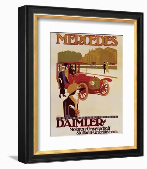 Mercedes-null-Framed Art Print