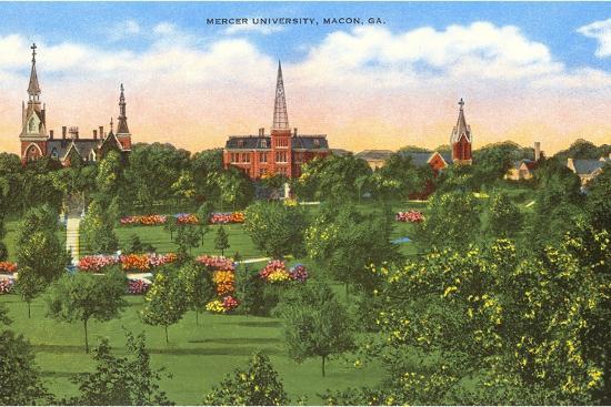 Mercer University, Macon, Georgia Art Print | Art.com