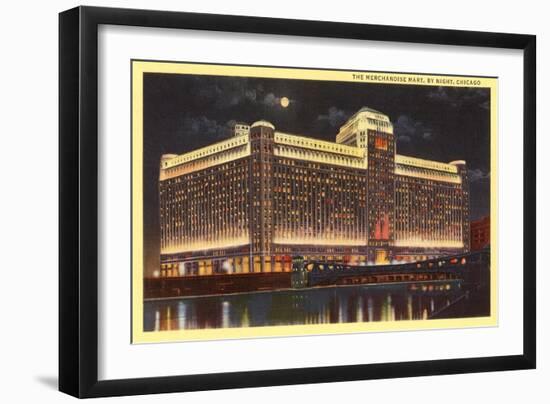 Merchandise Mart, Chicago, Illinois-null-Framed Art Print