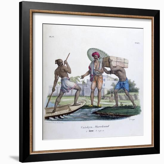 Merchant, 1828-Marlet et Cie-Framed Giclee Print