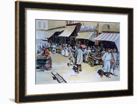 Merchant of Four Saisons-null-Framed Giclee Print