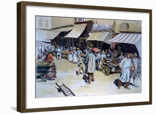 Merchant of Four Saisons-null-Framed Giclee Print