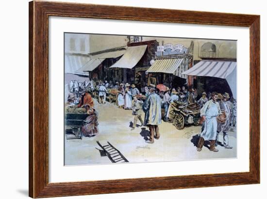 Merchant of Four Saisons-null-Framed Giclee Print