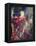 Merchant's Woman with a Mirror-Boris Kustodiyev-Framed Premier Image Canvas