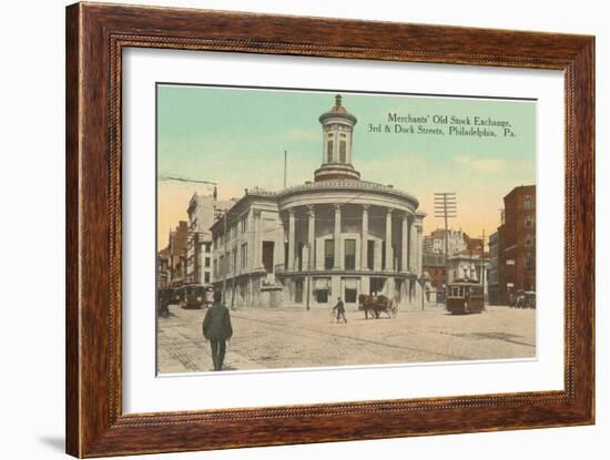 Merchants Old Stock Exchange, Philadelphia, Pennsylvania-null-Framed Art Print