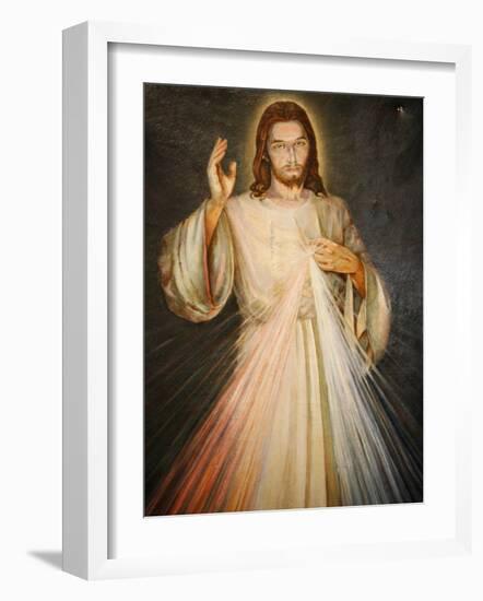 Merciful Christ, Paris, France, Europe-Godong-Framed Photographic Print