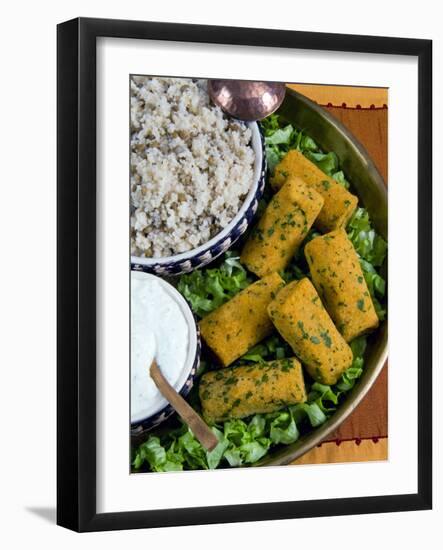 Mercimek Koftesi, Vegetarian Balls with Lentils, Turkish Food, Turkey, Eurasia-Nico Tondini-Framed Photographic Print